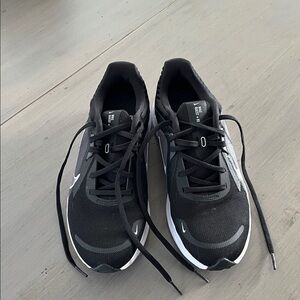 Nike Black and White Running Shoes